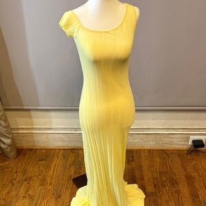 Elegant Yellow Dress NEW W/ TAGS